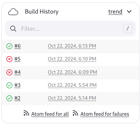 Previous Pipeline Run